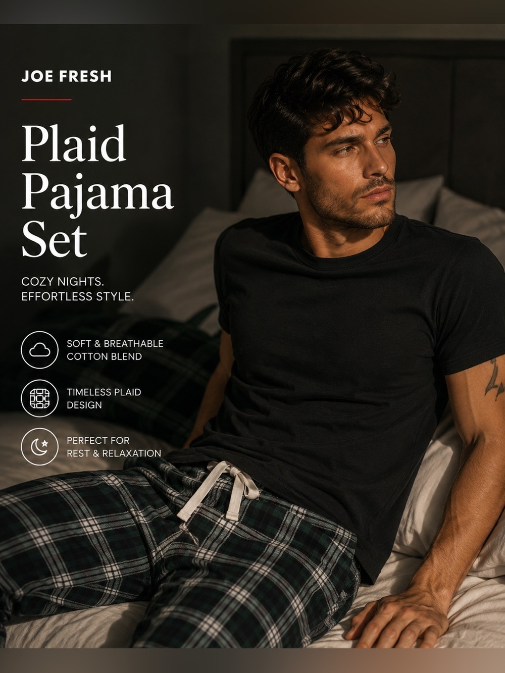 ‼️🔥🆕 Joe Fresh Plaid Pajama Set